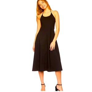 NWT Susana Monaco Halter String Maxi Dress Size M